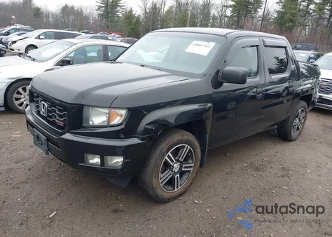 2012 Honda Ridgeline Sport from USA, damaged, VIN 5FPYK1F74CB455583